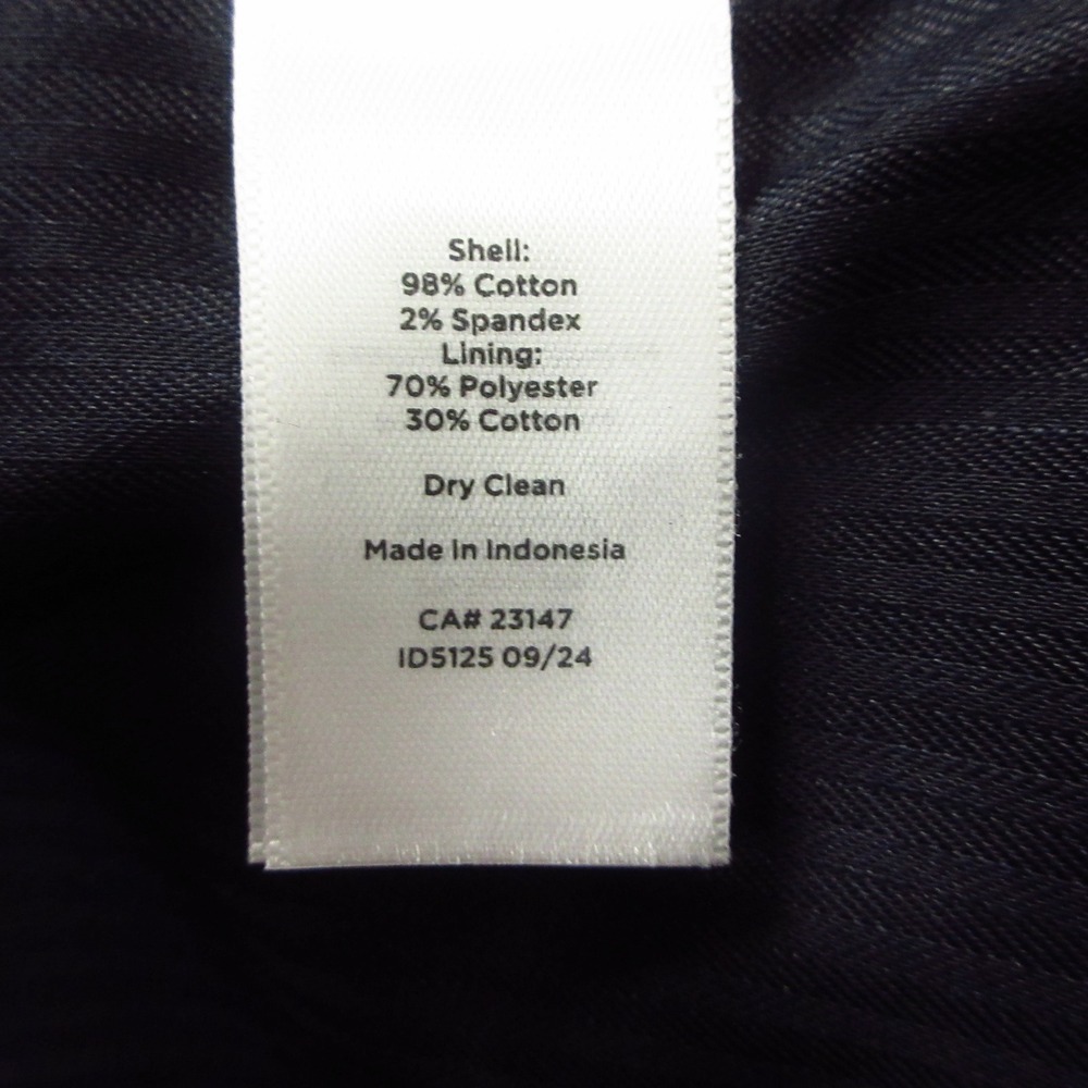 Talbots Refined Denim Short Trench Coat Womens 2X Blue Dark Wash Button Up NWT - Picture 10 of 10